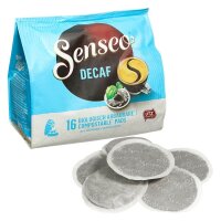Senseo DECAF Kaffeepads, Arabica- und Robustabohnen 16 St.