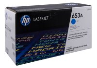 HP 653A (CF321A) cyan Tonerkartusche