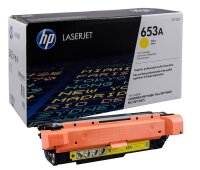 HP 653A (CF322A) gelb Tonerkartusche