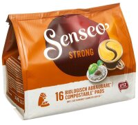 Senseo STRONG Kaffeepads, kräftig, 16 St.
