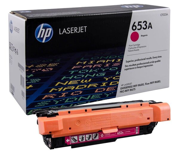HP 653A (CF323A) magenta Tonerkartusche
