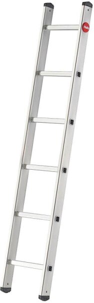 Hailo Anlegeleiter S60 ProfiStep uno silber 6 Sprossen, H: 171,0 cm