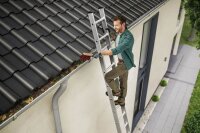Hailo Anlegeleiter S60 ProfiStep uno silber 6 Sprossen, H: 171,0 cm