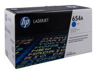 HP 654A (CF331A) cyan Tonerkartusche