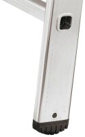Hailo Anlegeleiter S60 ProfiStep uno silber 9 Sprossen, H: 255,0 cm