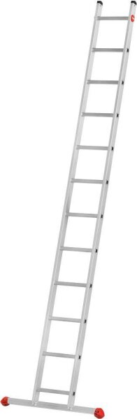 Hailo Anlegeleiter S60 ProfiStep uno silber 12 Sprossen, H: 339,0 cm