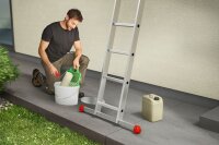 Hailo Anlegeleiter S60 ProfiStep uno silber 12 Sprossen, H: 339,0 cm