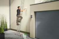 Hailo Anlegeleiter S60 ProfiStep uno silber 12 Sprossen, H: 339,0 cm