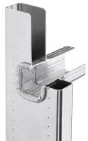 Hailo Anlegeleiter S60 ProfiStep uno silber 18 Sprossen, H: 507,0 cm