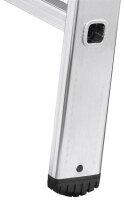 Hailo Anlegeleiter S60 ProfiStep uno silber 18 Sprossen, H: 507,0 cm