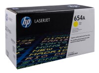 HP 654A (CF332A) gelb Tonerkartusche