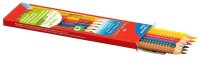 FABER-CASTELL Colour GRIP Buntstifte farbsortiert, 6 St.