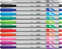 BIC intensity medium Filzstifte lila, 12 St.