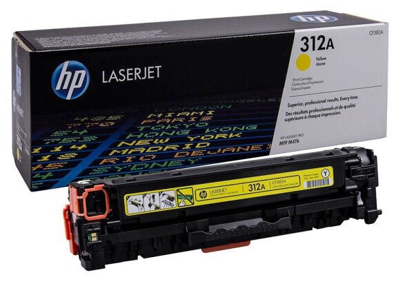 HP 312A (CF382A) gelb Tonerkartusche
