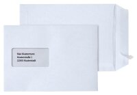 STEINMETZ Versandtaschen DIN C5 mit Fenster weiß...