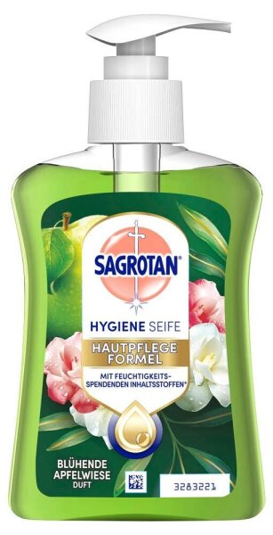 SAGROTAN® HYGIENE Flüssigseife 250 ml, 1 St.