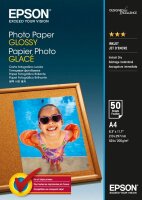 EPSON Fotopapier S042539 DIN A4 glänzend 200 g/qm 50...
