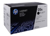 HP 05A (CE505D) schwarz Tonerkartuschen, 2er-Set