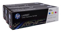 HP 131A (U0SL1AM) cyan, magenta, gelb Tonerkartuschen,...