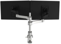 r-go Monitor-Halterung Zepher 4 C2 Twin silber, schwarz...