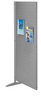 Kerkmann Trennwand Metropol 45696614, silber 77,0 x 165,0 cm, 1 St.