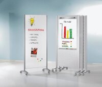 Kerkmann Trennwand Metropol 45696614, silber 77,0 x 165,0 cm, 1 St.