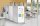 Kerkmann Trennwand Metropol 45696614, silber 77,0 x 165,0 cm, 1 St.