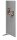 Kerkmann Trennwand Metropol 45696614, silber 77,0 x 165,0 cm, 1 St.