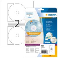 HERMA CD-Etiketten 5115 weiß, 50 Etiketten