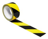 SUPRA Warnklebeband schwarz/gelb 50,0 mm x 66,0 m 1 Rolle