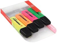 STABILO BOSS ORIGINAL Textmarker farbsortiert, 4 St.