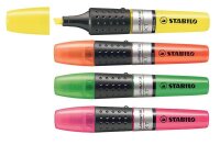 STABILO LUMINATOR Textmarker farbsortiert, 4 St.