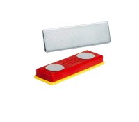 DURABLE Selbstklebende Magnete 891700, Magnet, rot/gelb,...