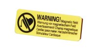 DURABLE Selbstklebende Magnete 891700, Magnet, rot/gelb, 10 St.