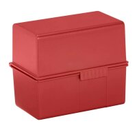 HAN A7 Karteikasten DIN A7 für 300 Karteikarten rot...