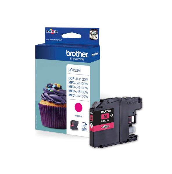 brother LC-123M magenta Druckerpatrone