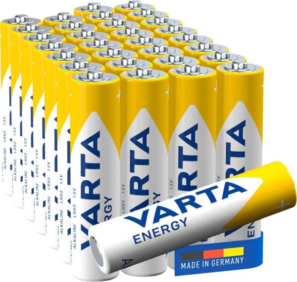 VARTA Batterien ENERGY Alkali-Mangan Micro AAA 1,5 V, 30 St.