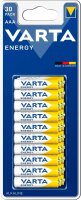 VARTA Batterien ENERGY Alkali-Mangan Micro AAA 1,5 V, 30 St.