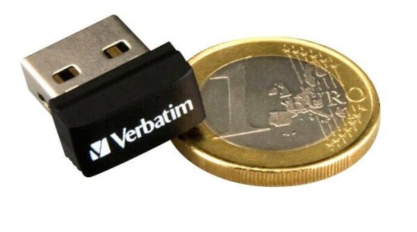 verbatim USB-Stick Store n Stay Nano schwarz 16 GB, 1 St.