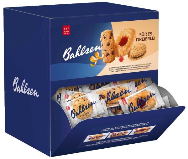 Bahlsen Süßes Dreierlei Kekse 988,0 g, 150 St.