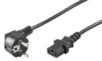 goobay Schutzkontakt/Geräte C13 Netzkabel 1,5 m...