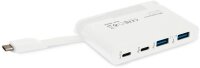 DICOTA USB-Hub 4-in-1 4-fach weiß