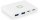 DICOTA USB-Hub 4-in-1 4-fach weiß