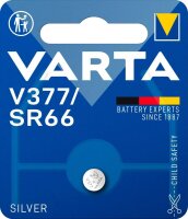 VARTA Knopfzelle V 377 Silber 1,55 V, 1 St.