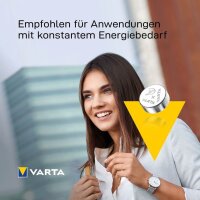 VARTA Knopfzelle V 377 Silber 1,55 V, 1 St.
