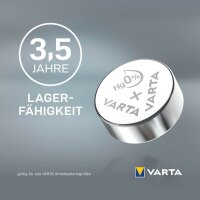 VARTA Knopfzelle V 377 Silber 1,55 V, 1 St.