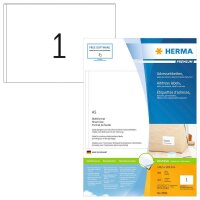HERMA Etiketten 8690 weiß 148,5 x 205,0 mm, 400 Blatt