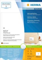 HERMA Etiketten 8690 weiß 148,5 x 205,0 mm, 400 Blatt