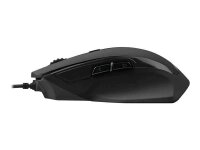Sharkoon SHARK Force II Gaming Maus kabelgebunden schwarz