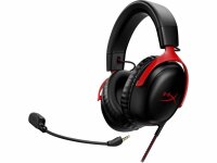HyperX™ Cloud III Gaming-Headset schwarz, rot